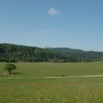 Babno Polje, Srednji pot, proti Babni Polici, na zahodu Snežnik