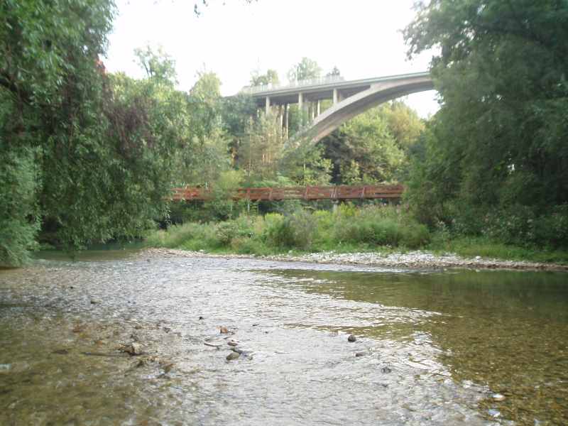 Kranj - sprehod skozi kanjon reke Kokre Most čez Kokro