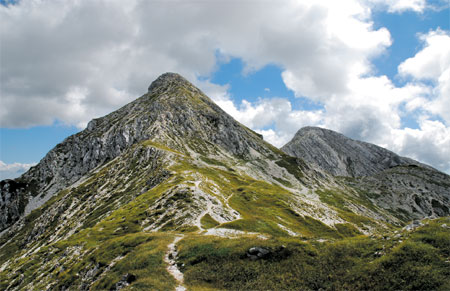 Bogatin (1977 m) in Mahavšček (2008 m)