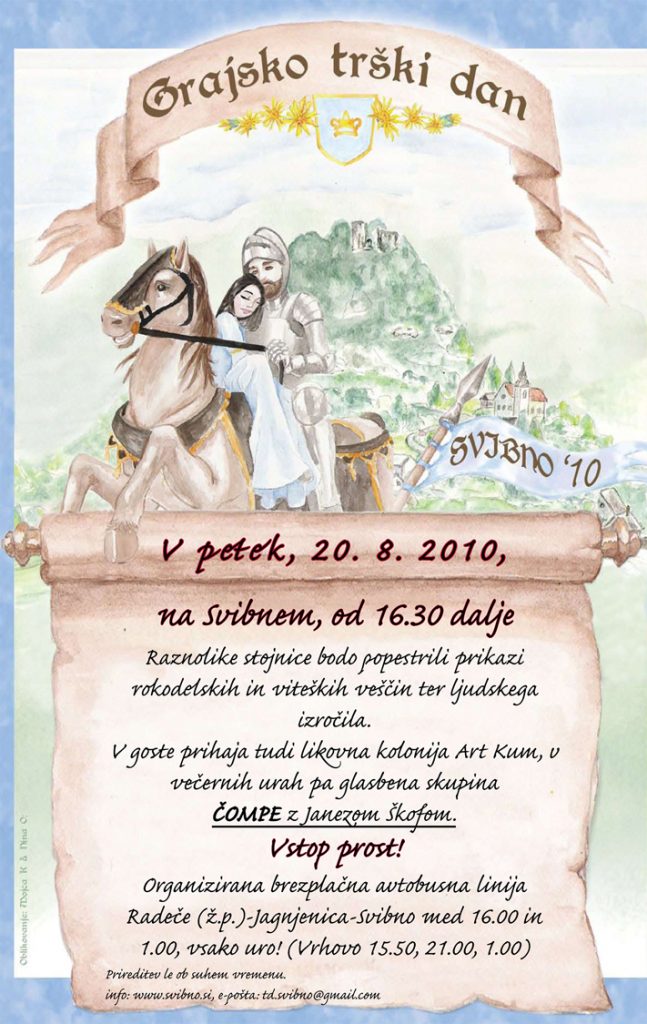 Grajsko trški dan na Svibnem 2010