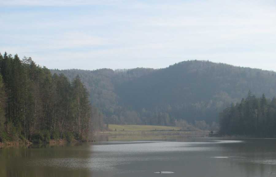 Pogled na Gradiško jezero